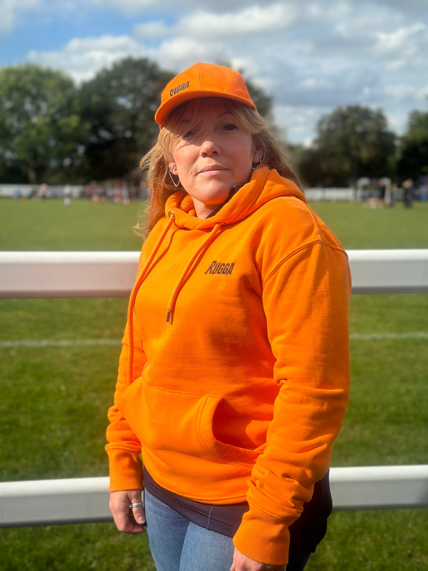 RuggaRobe Orange Hoodie