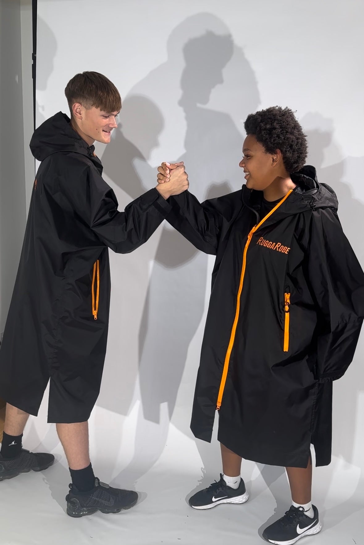 Coaches Black Change Robe - RuggaRobe