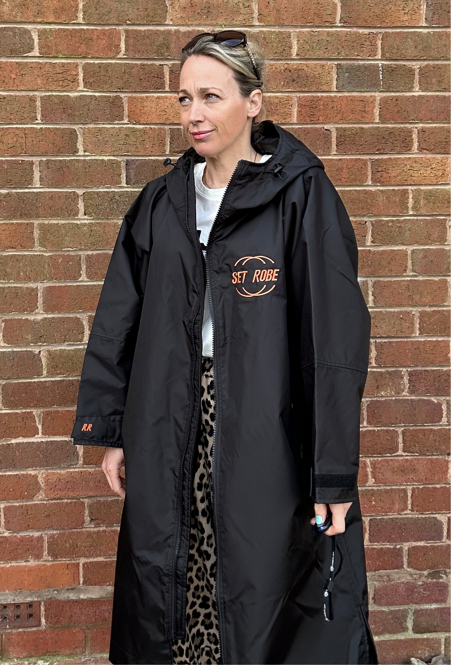 Black Thin Outer Only change Robe - Set Robe