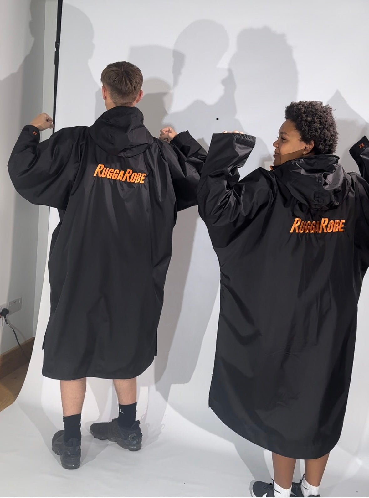 Coaches Black Change Robe - RuggaRobe