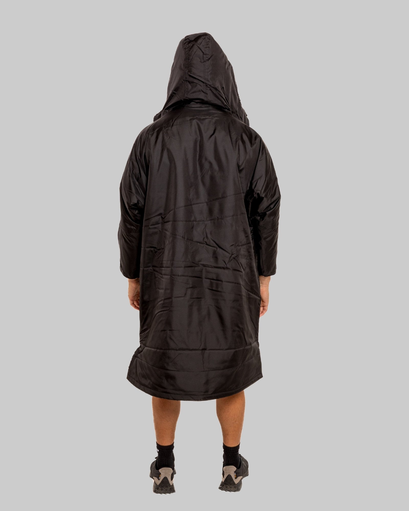 Black Change Robe with Black Fleece - Set Robe
