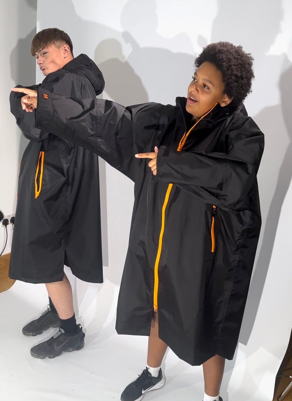 Coaches Black Change Robe - RuggaRobe