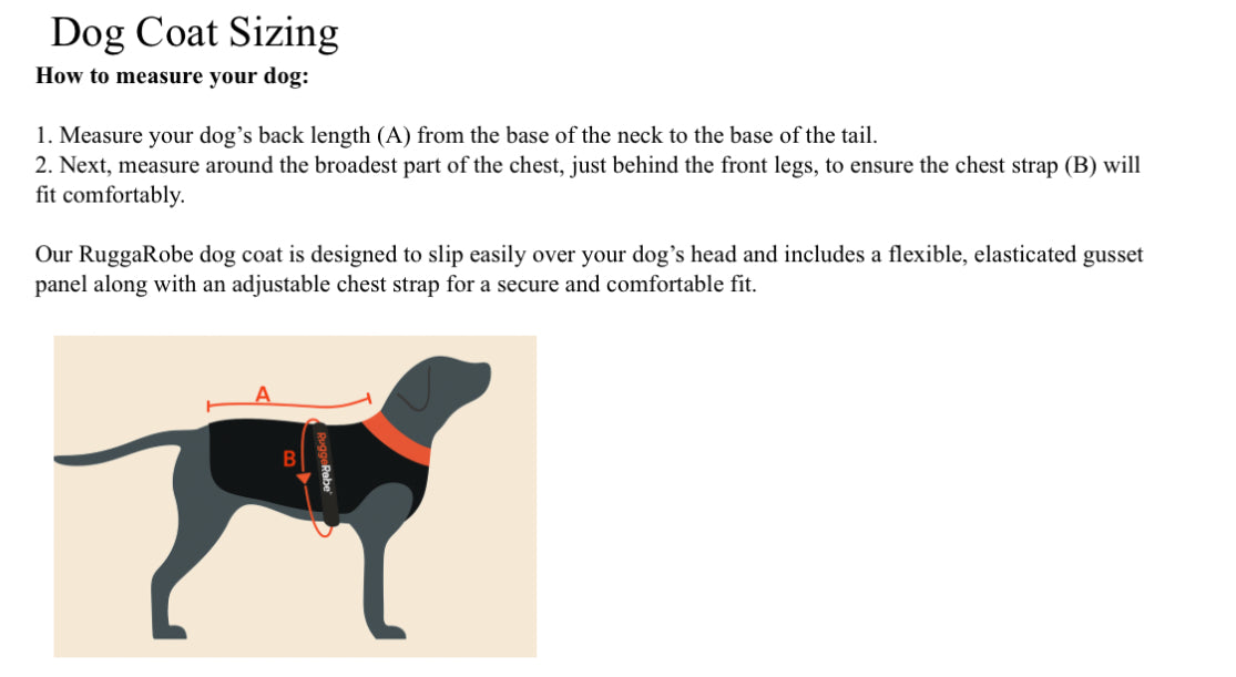 Waterproof Fleece Lined RuggaRobe Dog Coat - Blue Camo with Grey Fleece