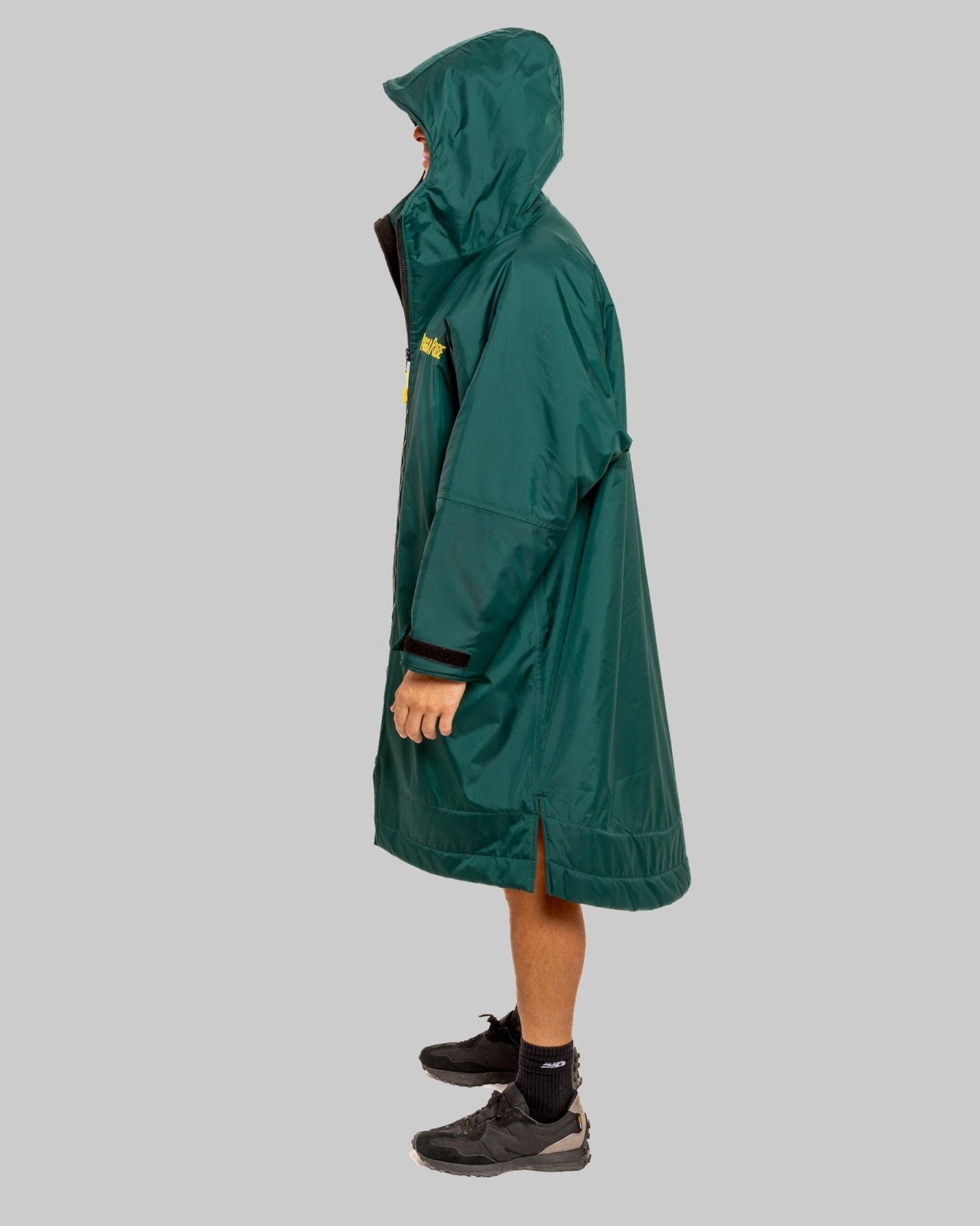 Green Change Robe with Gold Fleece - RuggaRobe