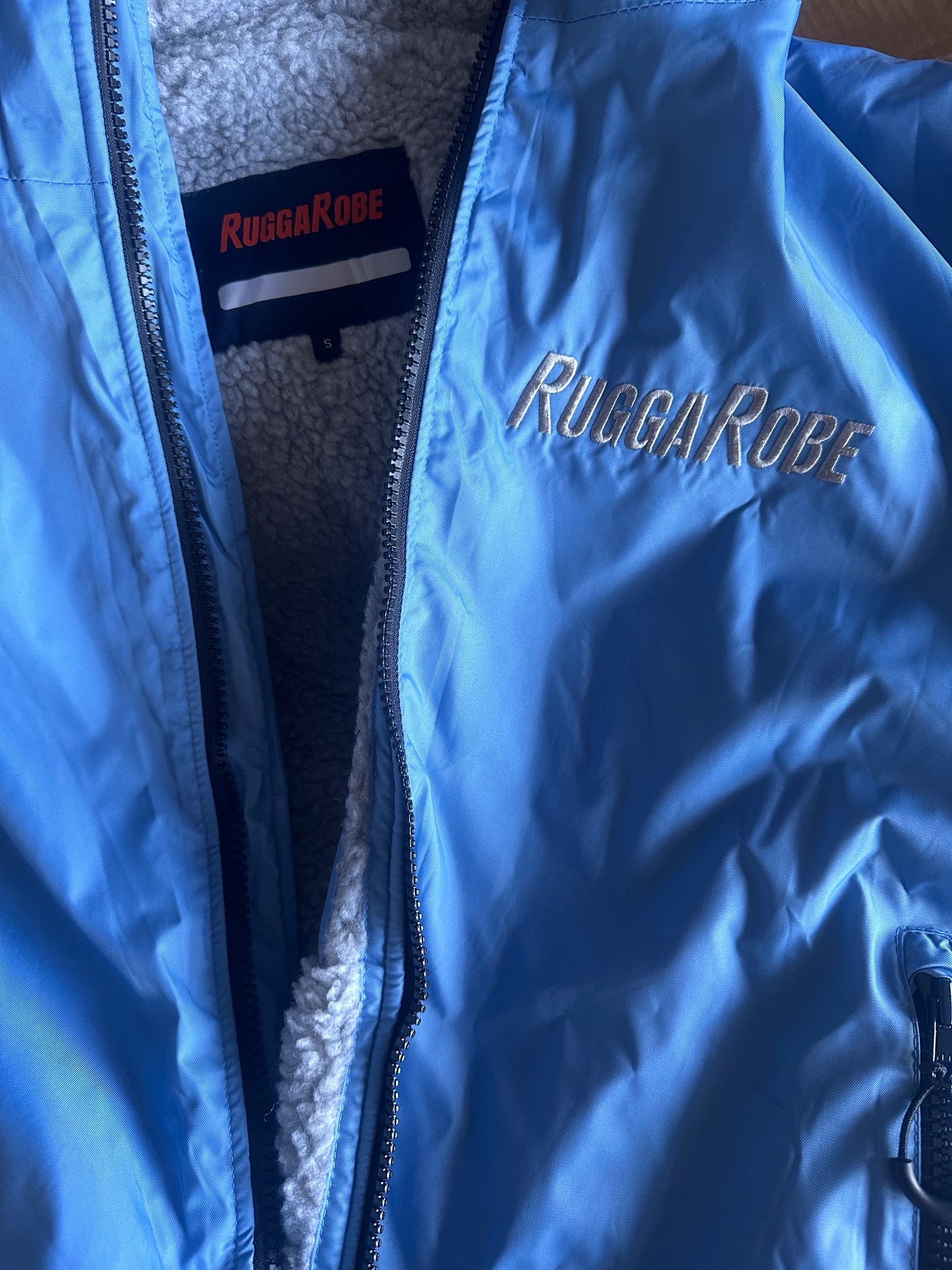 Pale Blue with Grey Fleece - RuggaRobe
