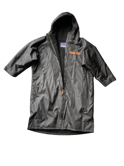 Black Change Robe with Black Fleece - Club Robe