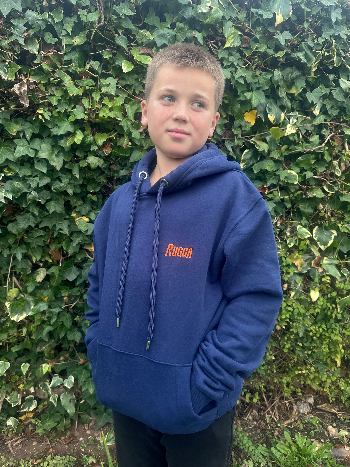 RuggaRobe Navy Hoodie