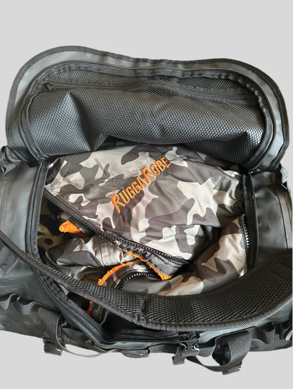 RUGGAROBE waterproof 60L holdall/backpack