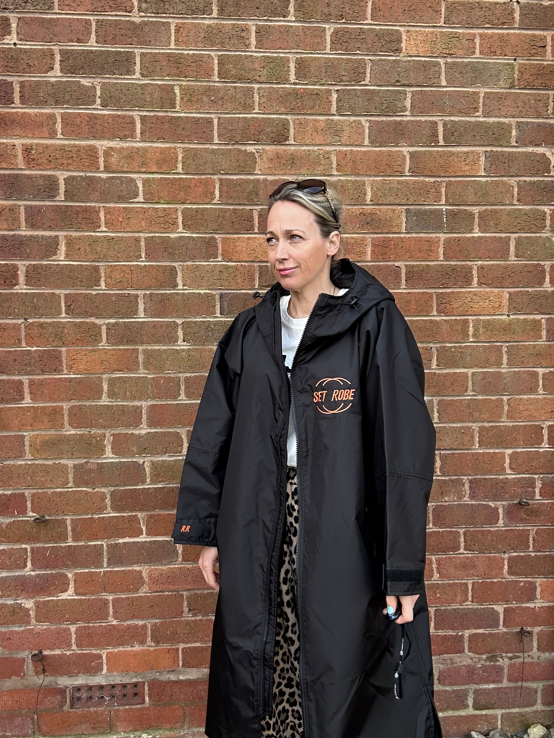 Black Thin Outer Only change Robe - Set Robe