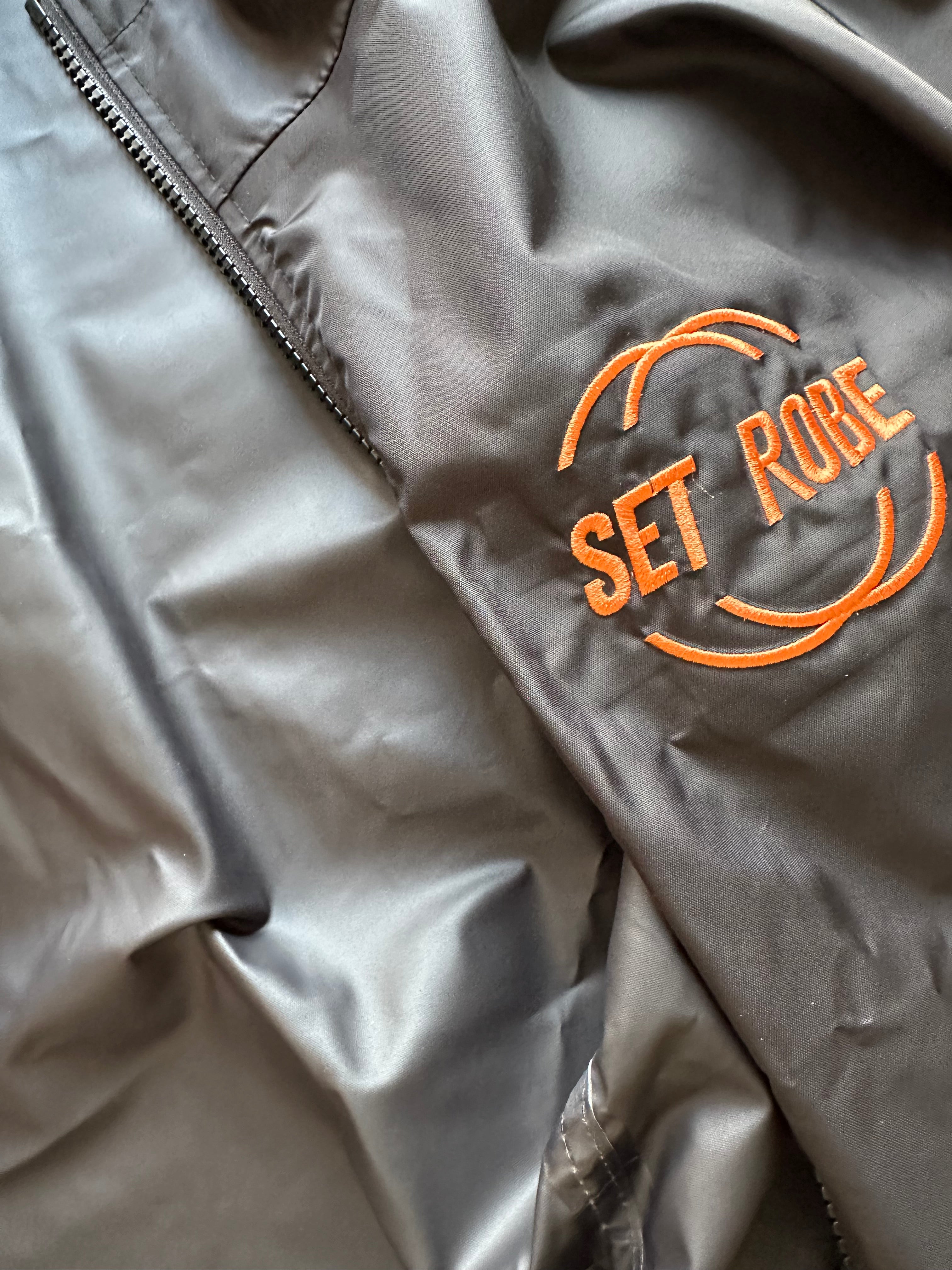 Black Thin Outer Only change Robe - Set Robe