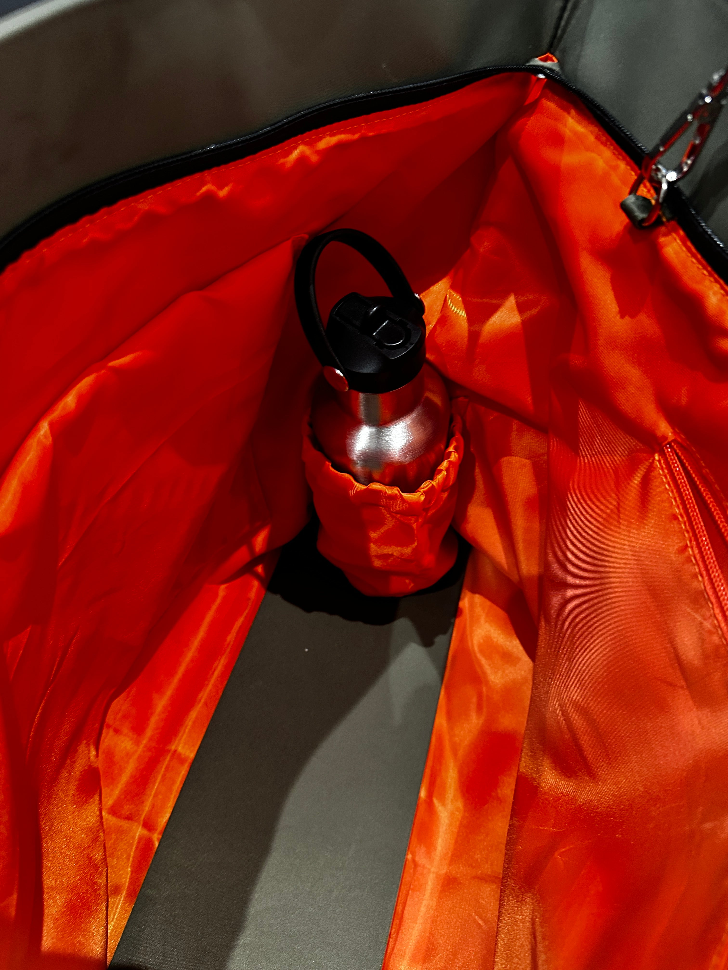 Rugga Everything Bag Green with Orange for days out, festivals, pitchside & camping