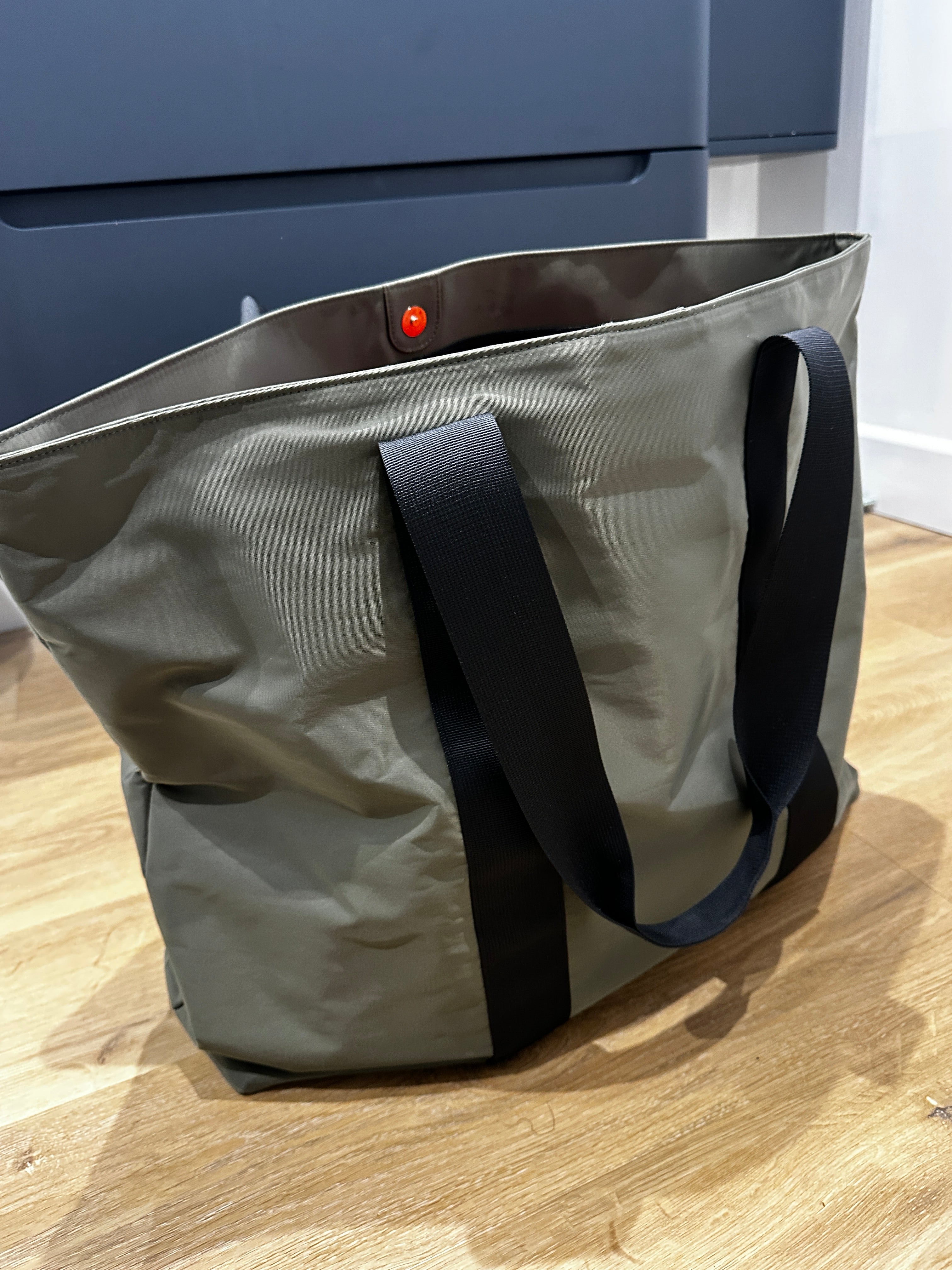 Rugga Everything Bag Green with Orange for days out, festivals, pitchside & camping