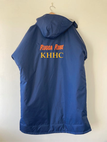 Blue Change Robe with Grey Fleece  - KHHC